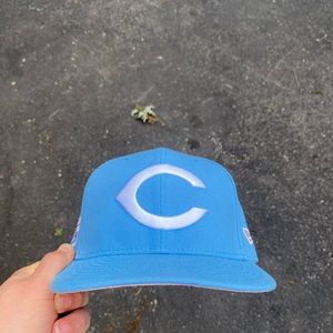 7 3/8 Cincinnati reds fitted. Worn once.